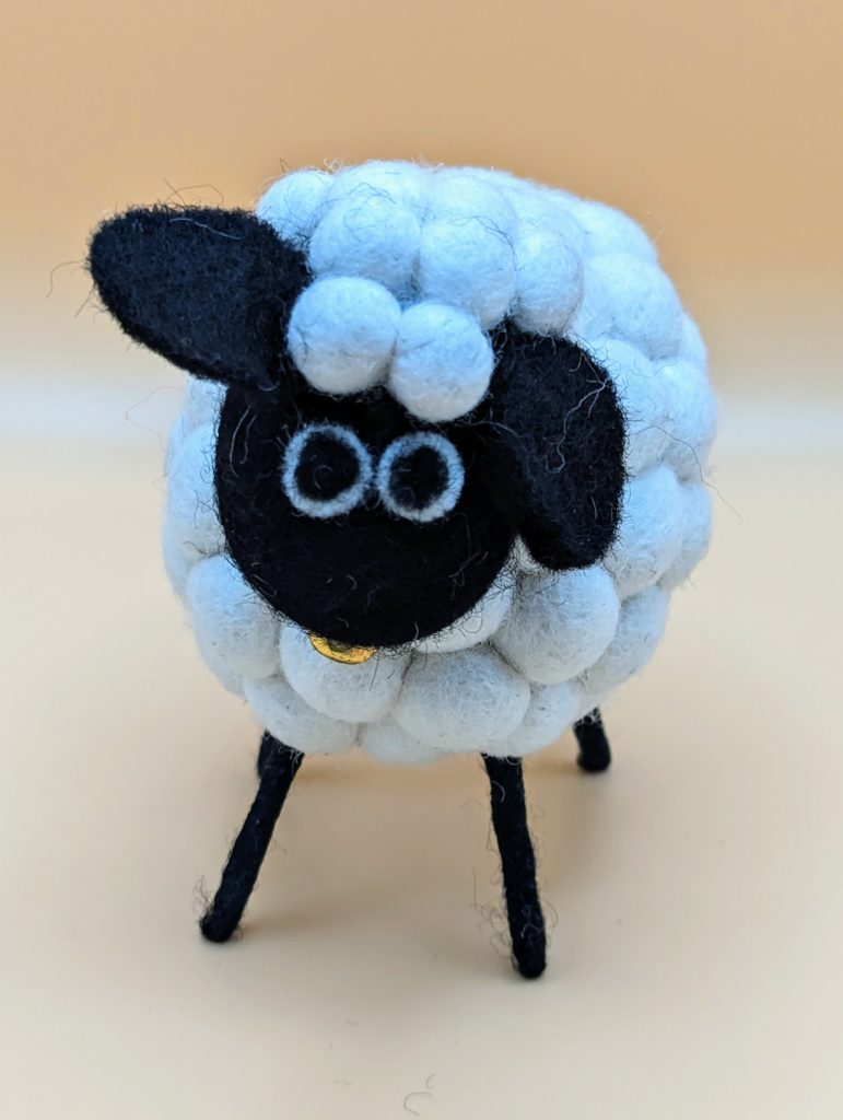White Puff Sheep