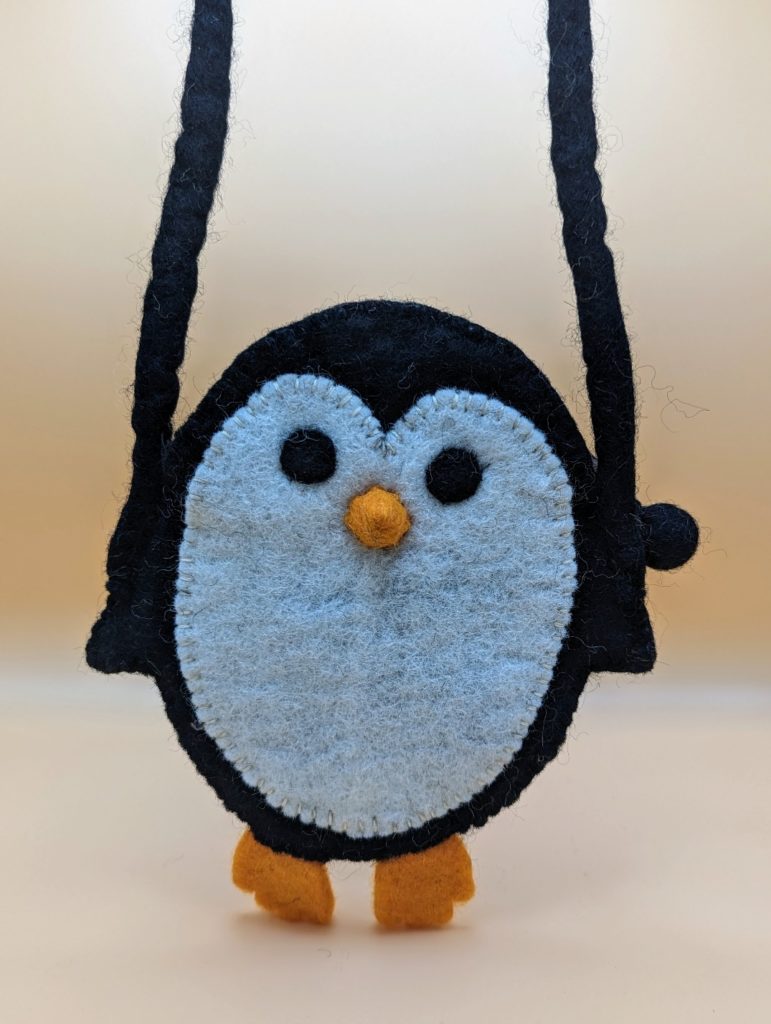 Penguin Woolen Bag
